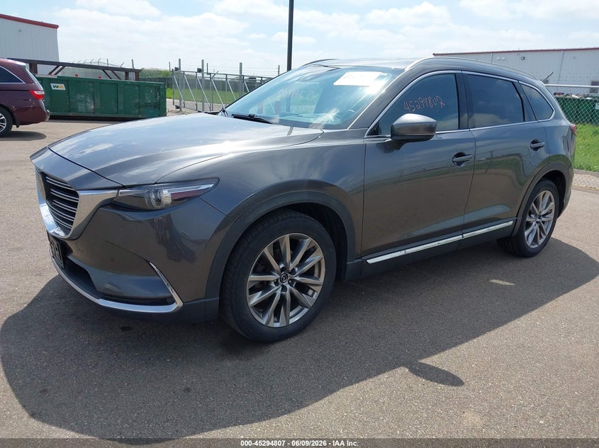 2017 Mazda Cx-9 VIN JM3TCBDY8H0138520 IAAI salvage auction — HAIL, Salvage (Minnesota), sold $7,700 on 2026-07-20 (photo 2)