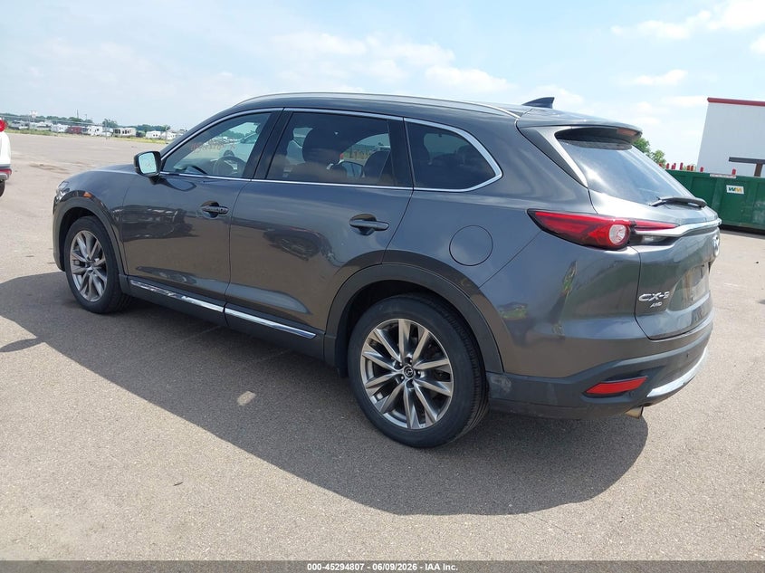 2017 Mazda Cx-9 VIN JM3TCBDY8H0138520 IAAI salvage auction — HAIL, Salvage (Minnesota), sold $7,700 on 2026-07-20 (photo 3)