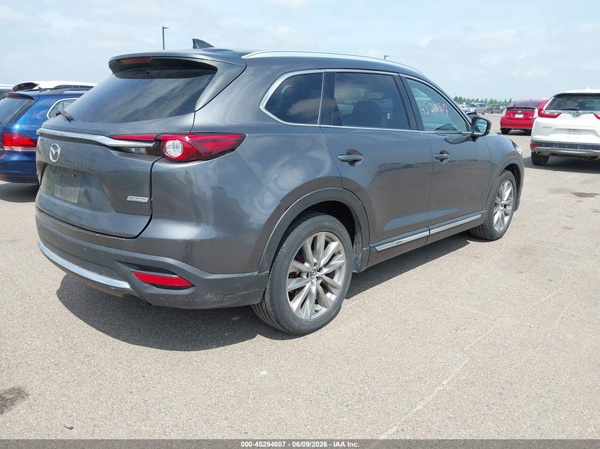 2017 Mazda Cx-9 VIN JM3TCBDY8H0138520 IAAI salvage auction — HAIL, Salvage (Minnesota), sold $7,700 on 2026-07-20 (photo 4)