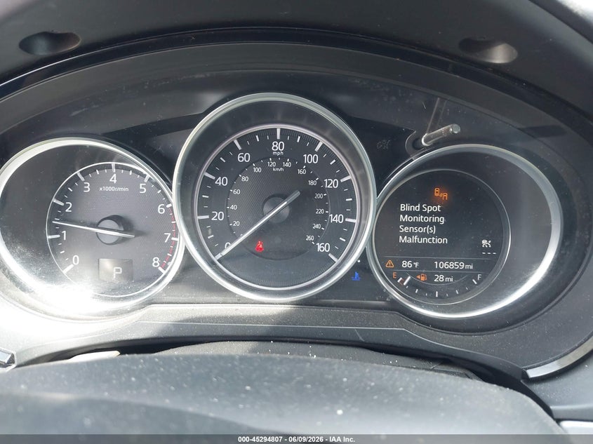 2017 Mazda Cx-9 VIN JM3TCBDY8H0138520 IAAI salvage auction — HAIL, Salvage (Minnesota), sold $7,700 on 2026-07-20 (photo 7)