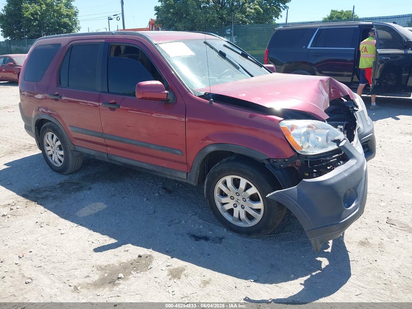 2006 Honda Cr-v VIN SHSRD78836U400409 IAAI salvage auction — FRONT END, Salvage (Pennsylvania), sold $575 on 2026-07-17 (photo 1)