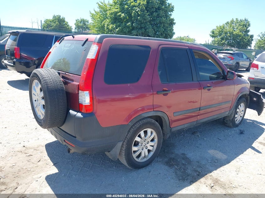 2006 Honda Cr-v VIN SHSRD78836U400409 IAAI salvage auction — FRONT END, Salvage (Pennsylvania), sold $575 on 2026-07-17 (photo 4)