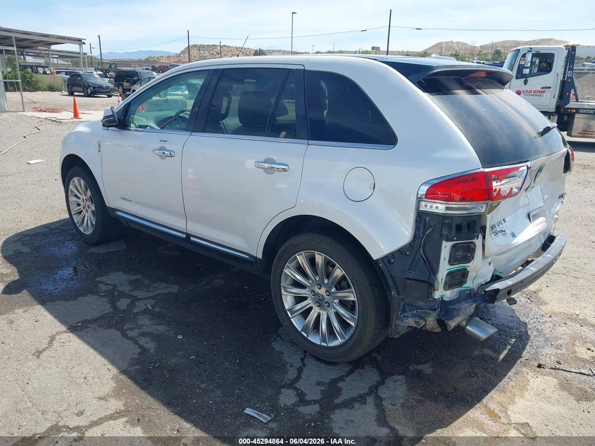 2014 Lincoln Mkx VIN 2LMDJ8JK5EBL03116 IAAI salvage auction — REAR END, Salvage (New Mexico), sold $1,050 on 2026-07-20 (photo 3)