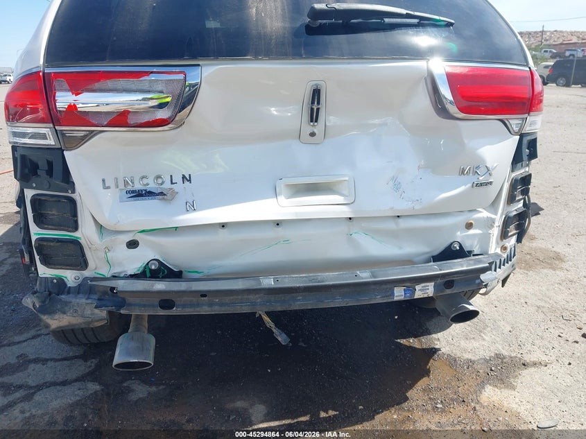 2014 Lincoln Mkx VIN 2LMDJ8JK5EBL03116 IAAI salvage auction — REAR END, Salvage (New Mexico), sold $1,050 on 2026-07-20 (photo 6)