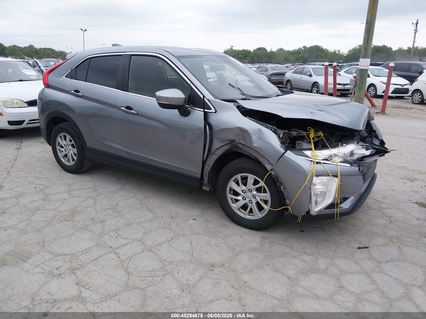 2018 Mitsubishi Eclipse cross VIN JA4AS3AA6JZ065420 IAAI salvage auction — FRONT & REAR, Salvage (Illinois), sold $1,375 on 2026-07-28 (photo 1)