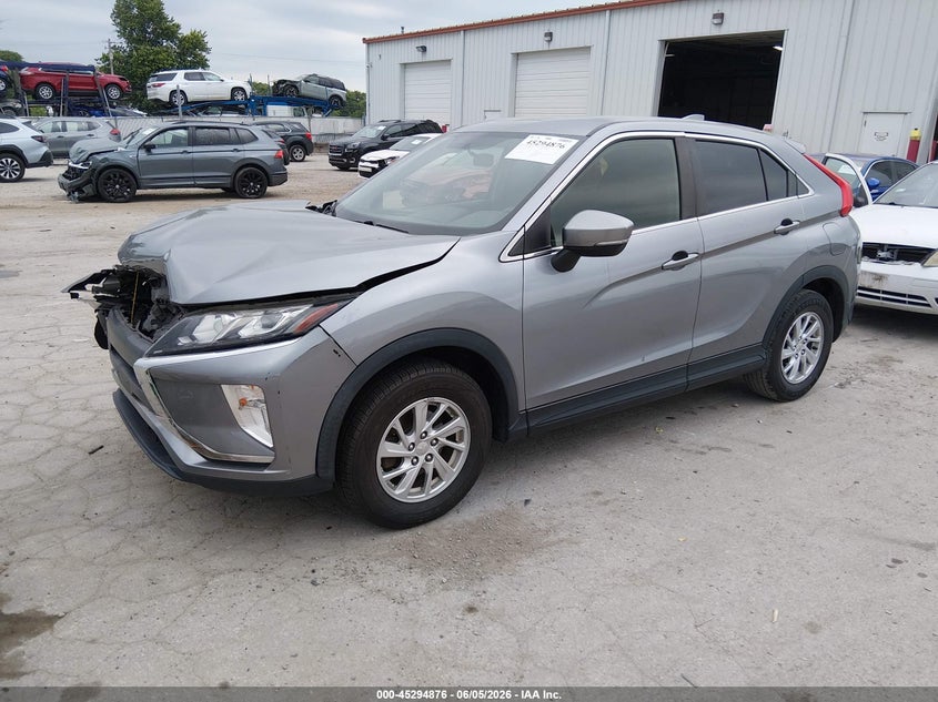 2018 Mitsubishi Eclipse cross VIN JA4AS3AA6JZ065420 IAAI salvage auction — FRONT & REAR, Salvage (Illinois), sold $1,375 on 2026-07-28 (photo 2)