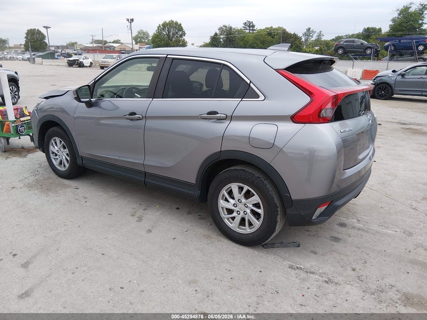 2018 Mitsubishi Eclipse cross VIN JA4AS3AA6JZ065420 IAAI salvage auction — FRONT & REAR, Salvage (Illinois), sold $1,375 on 2026-07-28 (photo 3)