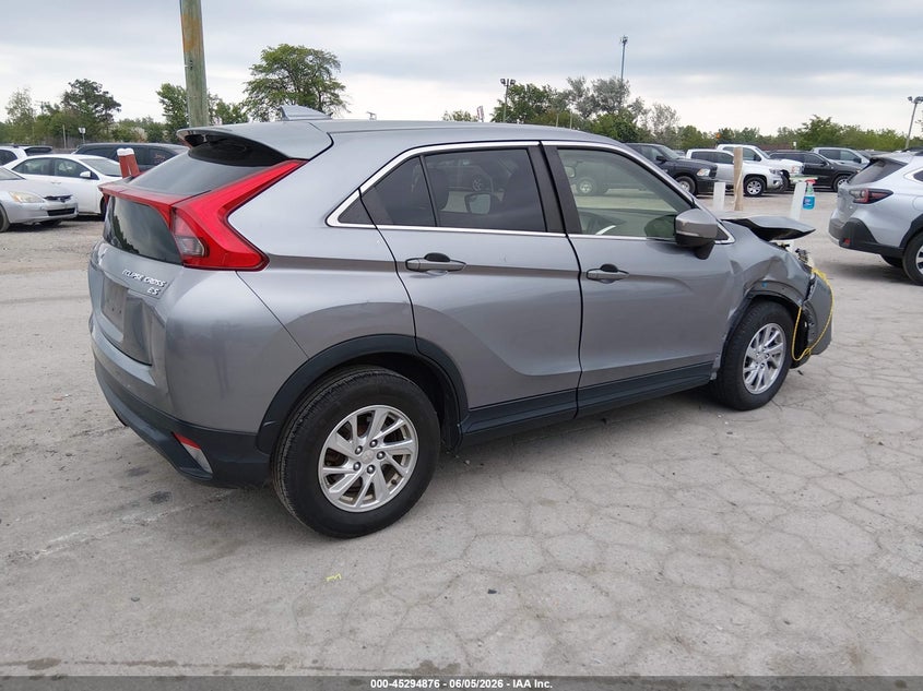 2018 Mitsubishi Eclipse cross VIN JA4AS3AA6JZ065420 IAAI salvage auction — FRONT & REAR, Salvage (Illinois), sold $1,375 on 2026-07-28 (photo 4)