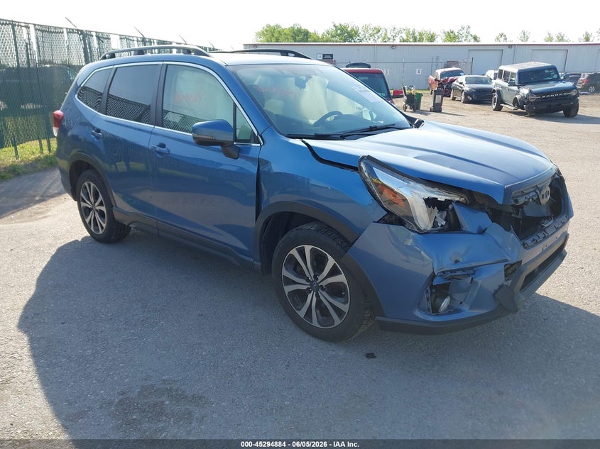 2022 Subaru Forester VIN JF2SKANC2NH504507 IAAI salvage auction — FRONT END, Salvage Title, sold $25 on 2026-07-21 (photo 1)