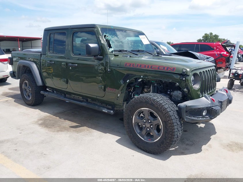 2023 Jeep Gladiator VIN 1C6JJTBG5PL583758 IAAI salvage auction — RIGHT FRONT, Salvage Title, sold $16,200 on 2026-07-30 (photo 1)