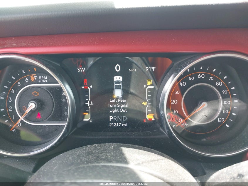 2023 Jeep Gladiator VIN 1C6JJTBG5PL583758 IAAI salvage auction — RIGHT FRONT, Salvage Title, sold $16,200 on 2026-07-30 (photo 7)