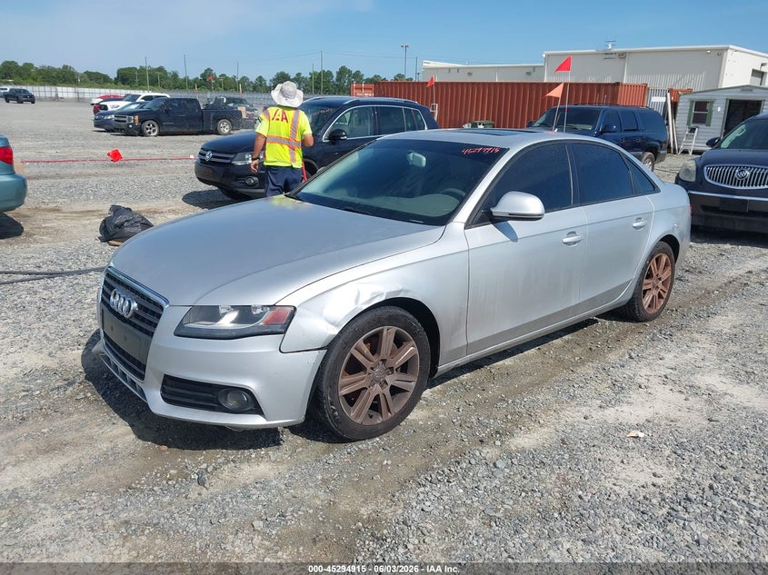 2009 Audi A4 VIN WAUJF78K49N060362 IAAI salvage auction — LEFT FRONT, Repossession Paperwork (Georgia), sold $350 on 2026-07-17 (photo 2)