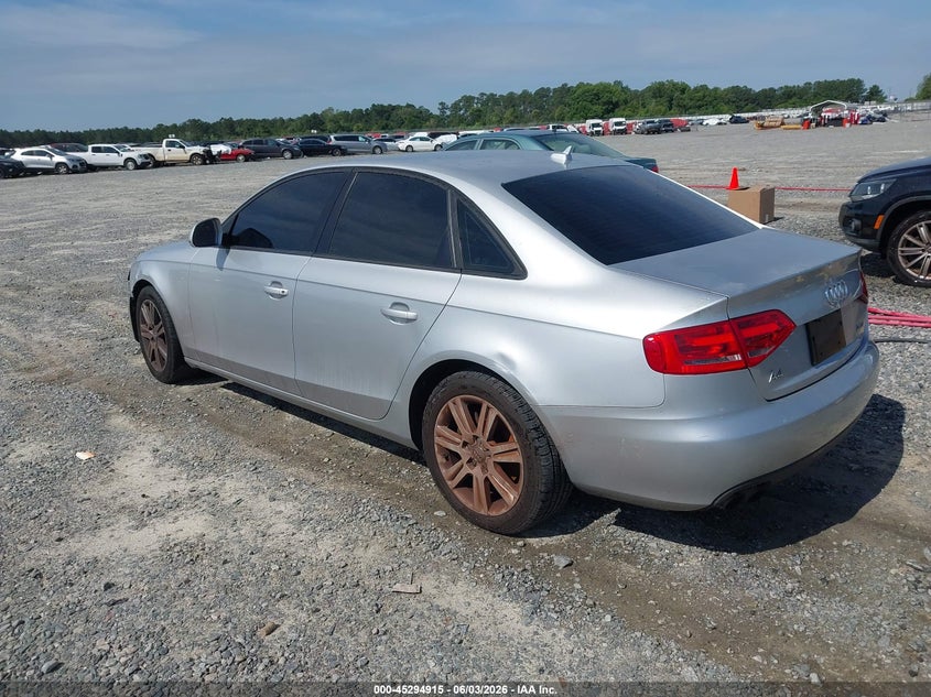 2009 Audi A4 VIN WAUJF78K49N060362 IAAI salvage auction — LEFT FRONT, Repossession Paperwork (Georgia), sold $350 on 2026-07-17 (photo 3)