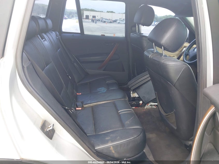 2004 BMW X3 VIN WBXPA93404WA61680 IAAI salvage auction — RIGHT REAR, Clear (Florida), sold $375 on 2026-07-09 (photo 8)