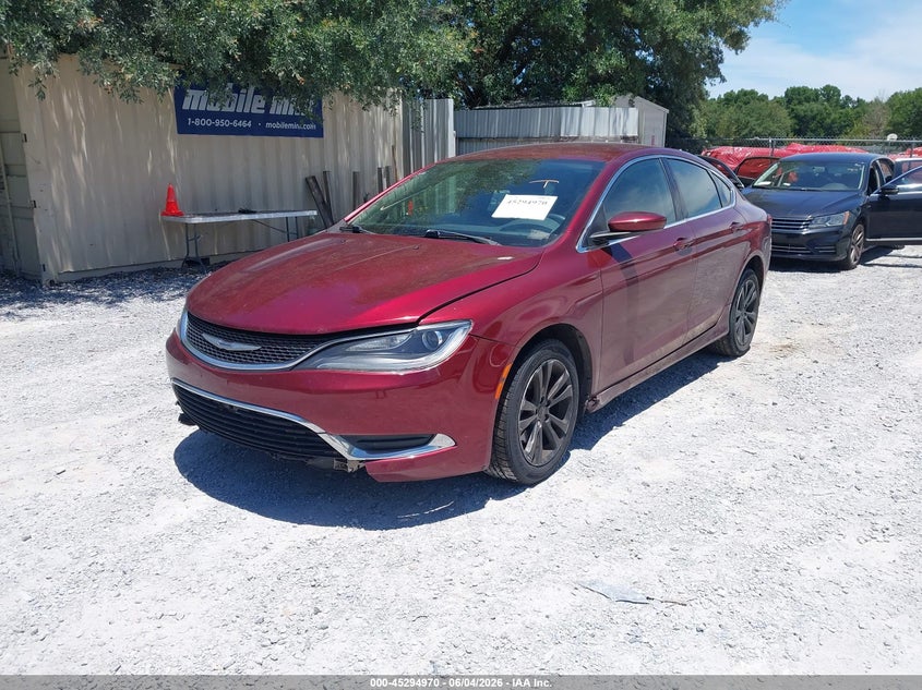 2016 Chrysler 200 VIN 1C3CCCAB4GN112016 IAAI salvage auction — ALL OVER, Clear (Florida), sold $300 on 2026-07-23 (photo 2)
