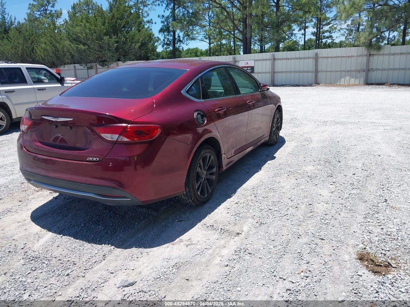 2016 Chrysler 200 VIN 1C3CCCAB4GN112016 IAAI salvage auction — ALL OVER, Clear (Florida), sold $300 on 2026-07-23 (photo 4)