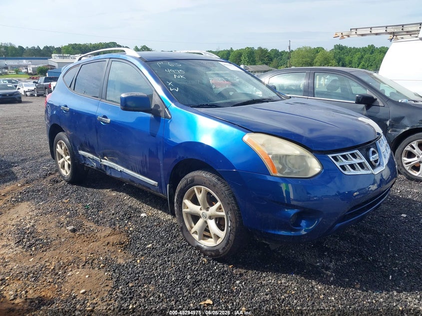 2011 Nissan Rogue VIN JN8AS5MV4BW260746 IAAI salvage auction — NORMAL WEAR, Repossession Paperwork (South Carolina), sold $575 on 2026-07-14 (photo 1)