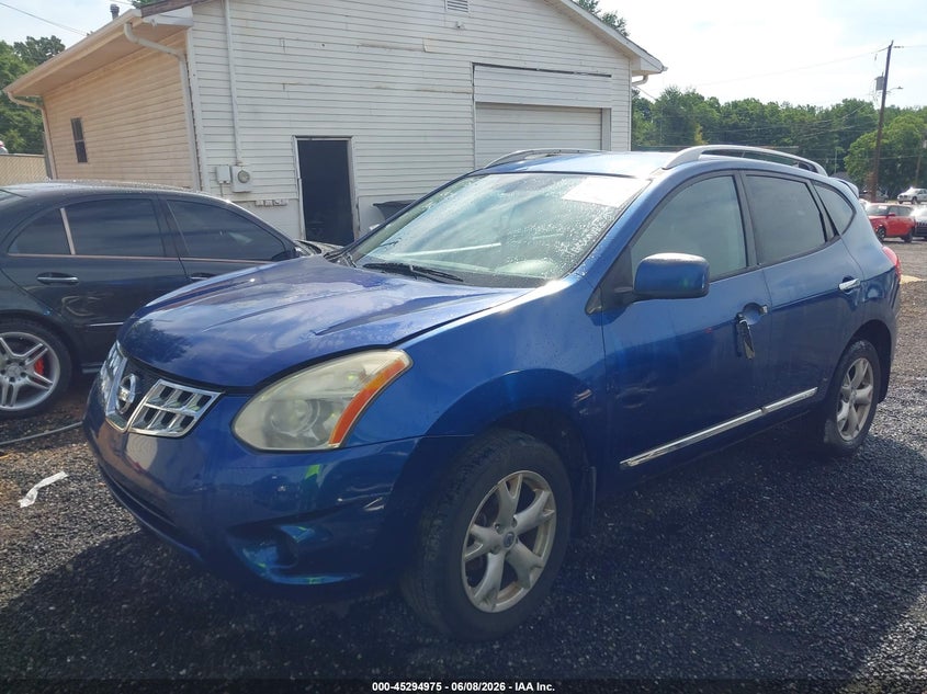 2011 Nissan Rogue VIN JN8AS5MV4BW260746 IAAI salvage auction — NORMAL WEAR, Repossession Paperwork (South Carolina), sold $575 on 2026-07-14 (photo 2)