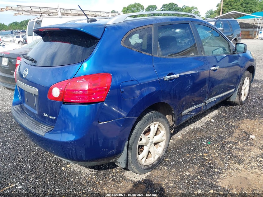 2011 Nissan Rogue VIN JN8AS5MV4BW260746 IAAI salvage auction — NORMAL WEAR, Repossession Paperwork (South Carolina), sold $575 on 2026-07-14 (photo 4)