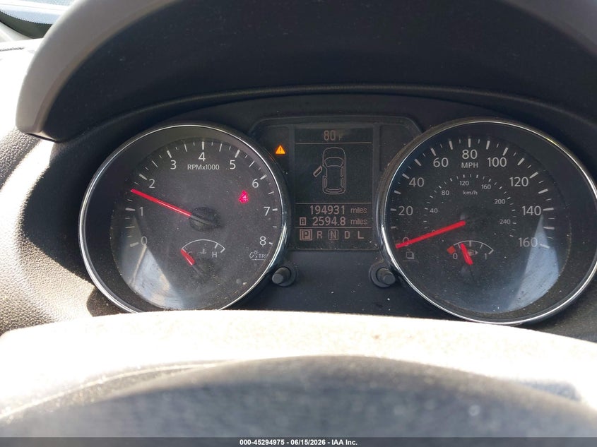 2011 Nissan Rogue VIN JN8AS5MV4BW260746 IAAI salvage auction — NORMAL WEAR, Repossession Paperwork (South Carolina), sold $575 on 2026-07-14 (photo 7)
