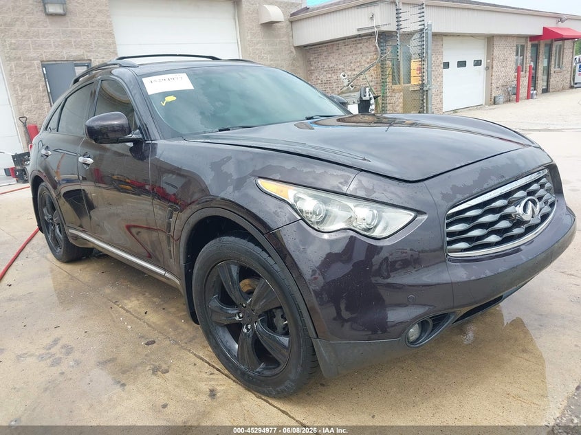 2010 Infiniti Fx35 VIN JN8AS1MW6AM853679 IAAI salvage auction — LEFT SIDE, Clear-Endorsement (Wisconsin), sold $1,550 on 2026-07-14 (photo 1)