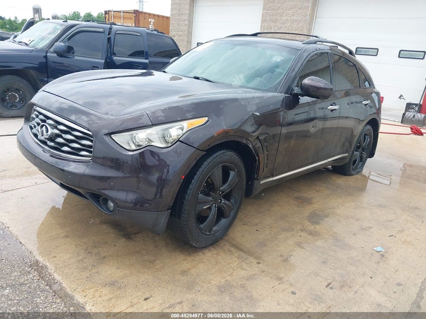 2010 Infiniti Fx35 VIN JN8AS1MW6AM853679 IAAI salvage auction — LEFT SIDE, Clear-Endorsement (Wisconsin), sold $1,550 on 2026-07-14 (photo 2)
