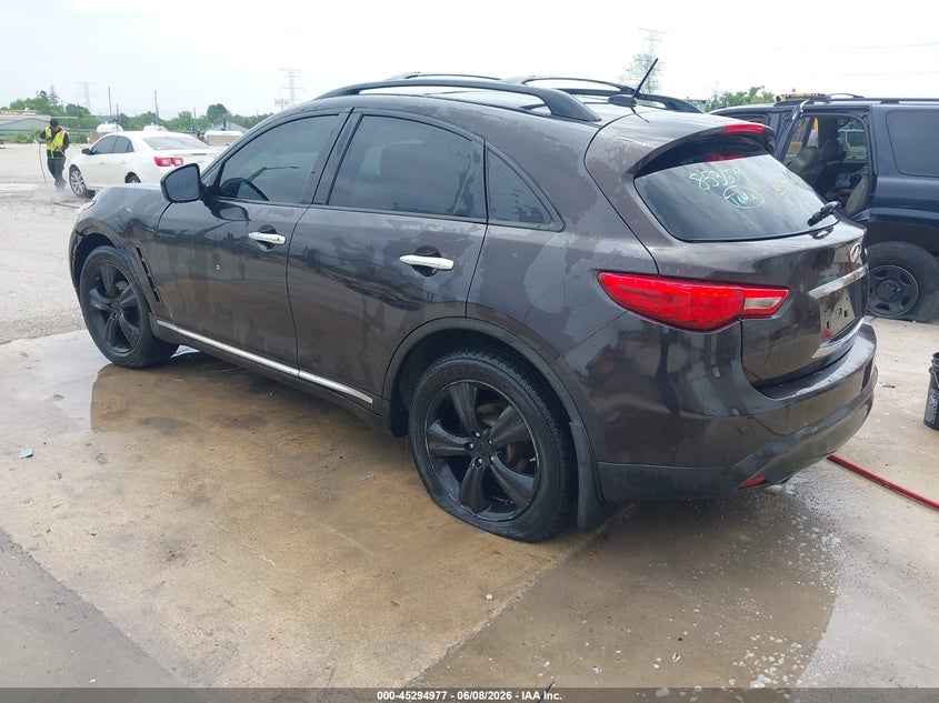 2010 Infiniti Fx35 VIN JN8AS1MW6AM853679 IAAI salvage auction — LEFT SIDE, Clear-Endorsement (Wisconsin), sold $1,550 on 2026-07-14 (photo 3)