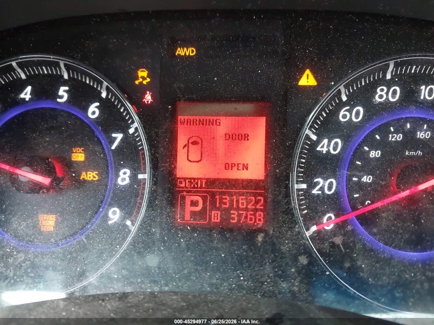 2010 Infiniti Fx35 VIN JN8AS1MW6AM853679 IAAI salvage auction — LEFT SIDE, Clear-Endorsement (Wisconsin), sold $1,550 on 2026-07-14 (photo 7)