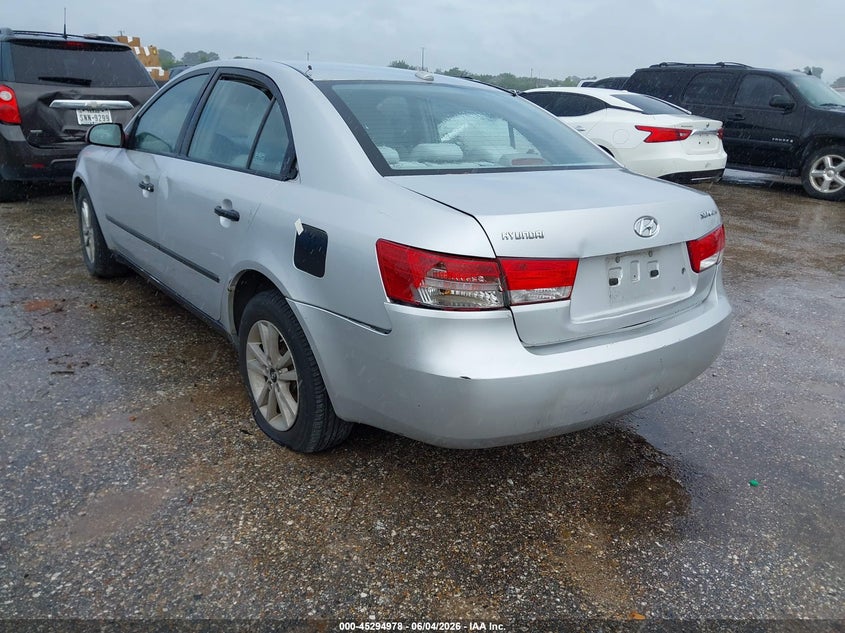 2008 Hyundai Sonata VIN 5NPET46C98H356340 IAAI salvage auction — LEFT & RIGHT, Original (Texas), sold $325 on 2026-07-15 (photo 3)