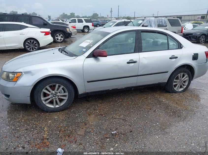 2008 Hyundai Sonata VIN 5NPET46C98H356340 IAAI salvage auction — LEFT & RIGHT, Original (Texas), sold $325 on 2026-07-15 (photo 6)