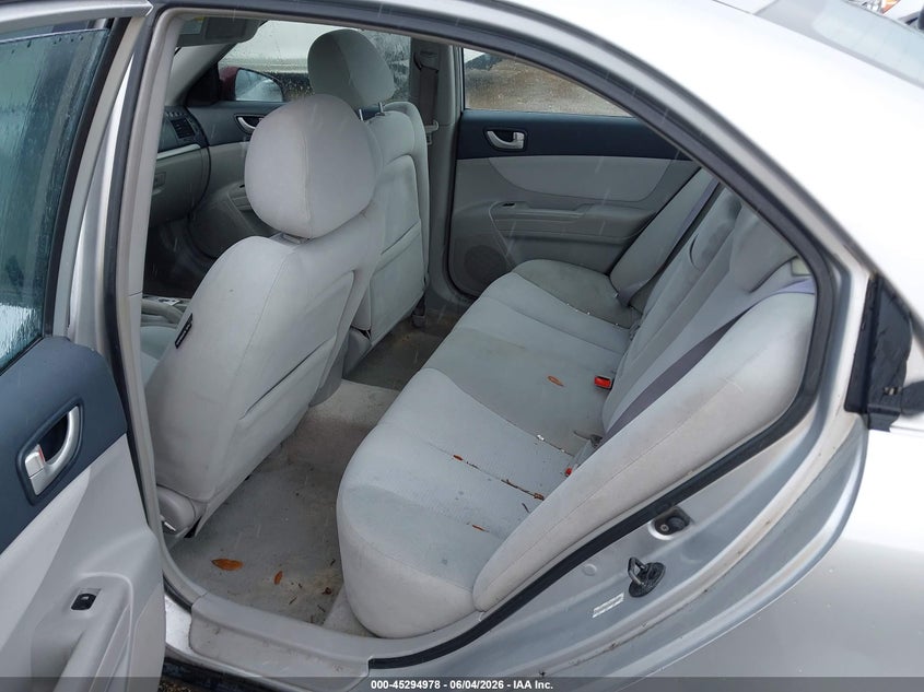 2008 Hyundai Sonata VIN 5NPET46C98H356340 IAAI salvage auction — LEFT & RIGHT, Original (Texas), sold $325 on 2026-07-15 (photo 8)