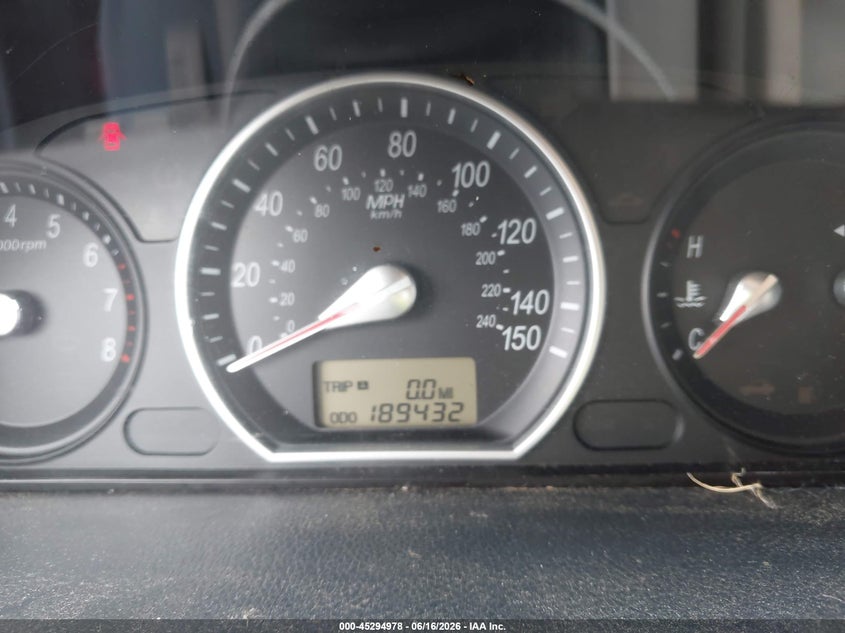 2008 Hyundai Sonata VIN 5NPET46C98H356340 IAAI salvage auction — LEFT & RIGHT, Original (Texas), sold $325 on 2026-07-15 (photo 7)