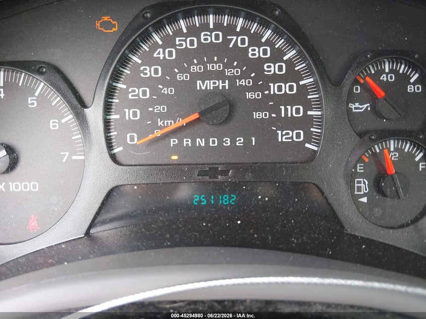 2008 Chevrolet Trailblazer VIN 1GNDS13S082227629 IAAI salvage auction — NORMAL WEAR, Clear (Tennessee), sold $450 on 2026-07-09 (photo 7)