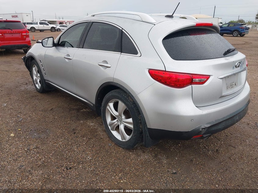 2010 Infiniti Fx35 VIN JN8AS1MU8AM802893 IAAI salvage auction — FRONT END, Salvage (Texas), sold $925 on 2026-07-15 (photo 3)