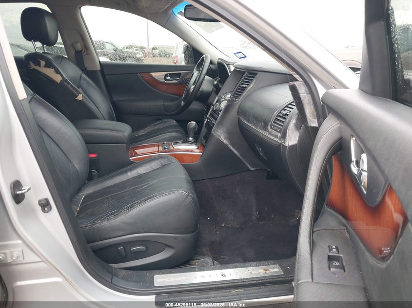 2010 Infiniti Fx35 VIN JN8AS1MU8AM802893 IAAI salvage auction — FRONT END, Salvage (Texas), sold $925 on 2026-07-15 (photo 5)