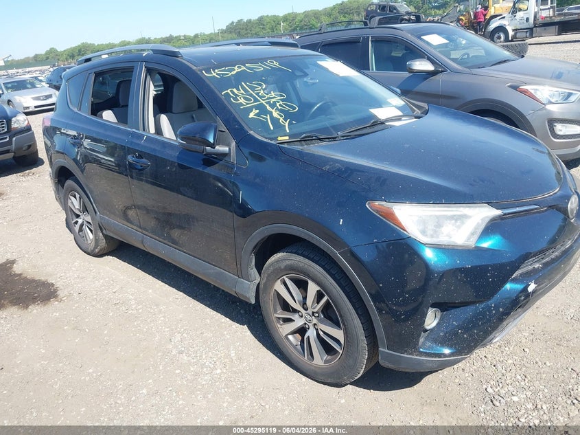 2017 Toyota Rav 4 VIN JTMRFREV8HD204984 IAAI salvage auction — FRONT & REAR, Salvage Title, sold $7,800 on 2026-07-07 (photo 1)
