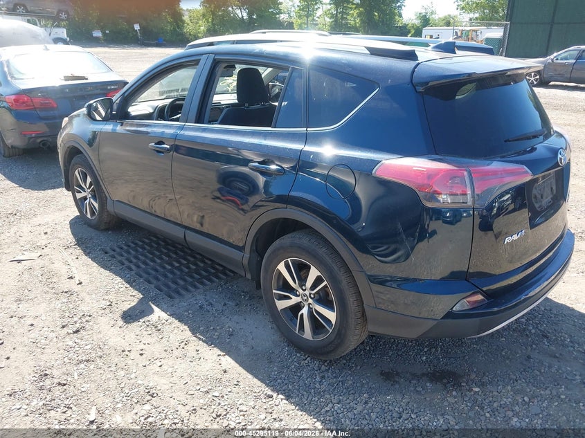 2017 Toyota Rav 4 VIN JTMRFREV8HD204984 IAAI salvage auction — FRONT & REAR, Salvage Title, sold $7,800 on 2026-07-07 (photo 3)