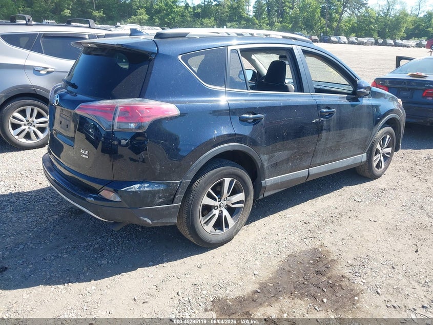 2017 Toyota Rav 4 VIN JTMRFREV8HD204984 IAAI salvage auction — FRONT & REAR, Salvage Title, sold $7,800 on 2026-07-07 (photo 4)