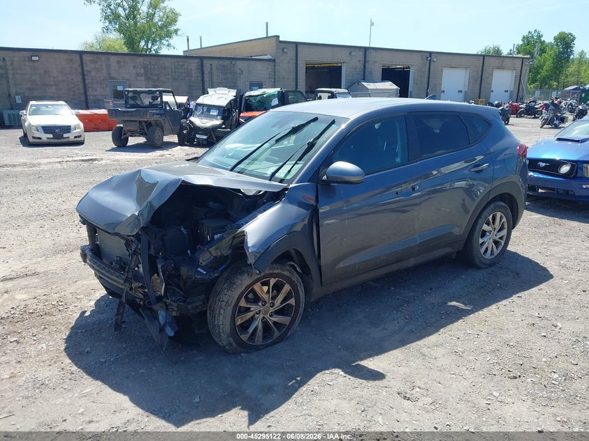 2021 Hyundai Tucson VIN KM8J23A48MU405003 IAAI salvage auction — FRONT END, Salvage Title, sold $2,500 on 2026-08-03 (photo 2)