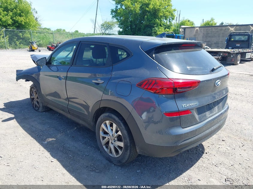 2021 Hyundai Tucson VIN KM8J23A48MU405003 IAAI salvage auction — FRONT END, Salvage Title, sold $2,500 on 2026-08-03 (photo 3)