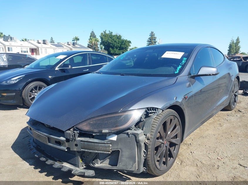 2018 Tesla Model s VIN 5YJSA1E21JF244135 IAAI salvage auction — FRONT END, Salvage Title, sold $7,950 on 2026-07-16 (photo 2)