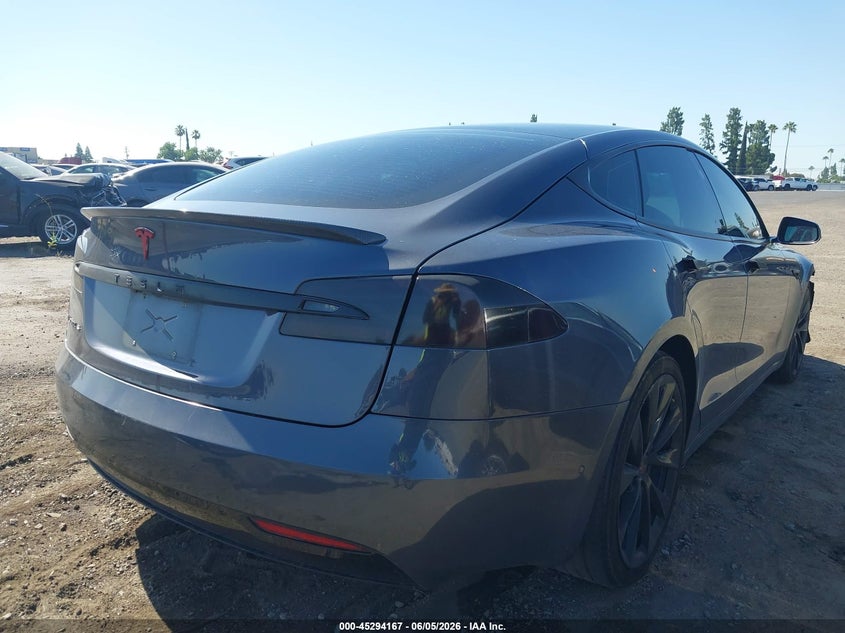 2018 Tesla Model s VIN 5YJSA1E21JF244135 IAAI salvage auction — FRONT END, Salvage Title, sold $7,950 on 2026-07-16 (photo 4)