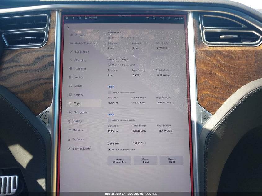 2018 Tesla Model s VIN 5YJSA1E21JF244135 IAAI salvage auction — FRONT END, Salvage Title, sold $7,950 on 2026-07-16 (photo 7)