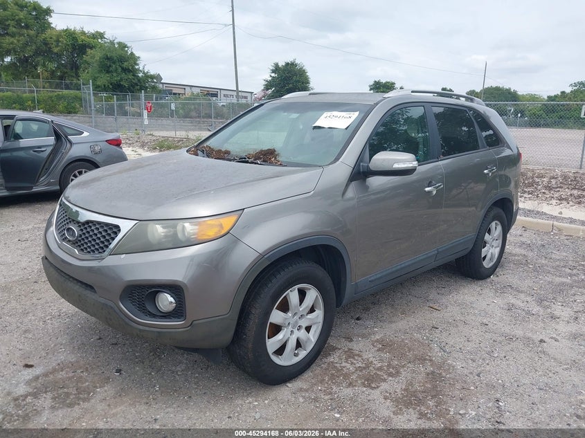 2011 Kia Sorento VIN 5XYKT3A18BG042115 IAAI salvage auction — NORMAL WEAR, Certificate Of Title (Montana), sold $500 on 2026-07-23 (photo 2)