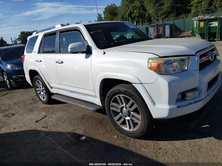 2011 Toyota 4runner VIN JTEBU5JR7B5044795 IAAI salvage auction — LEFT SIDE, Salvage - Greater Than 75% (Maryland), sold $10,900 on 2026-07-16 (photo 1)