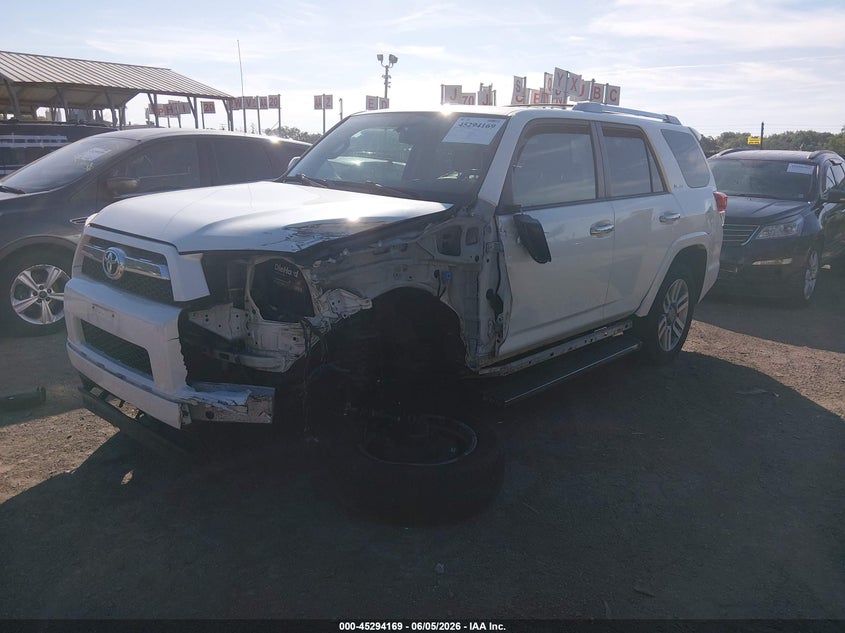2011 Toyota 4runner VIN JTEBU5JR7B5044795 IAAI salvage auction — LEFT SIDE, Salvage - Greater Than 75% (Maryland), sold $10,900 on 2026-07-16 (photo 2)