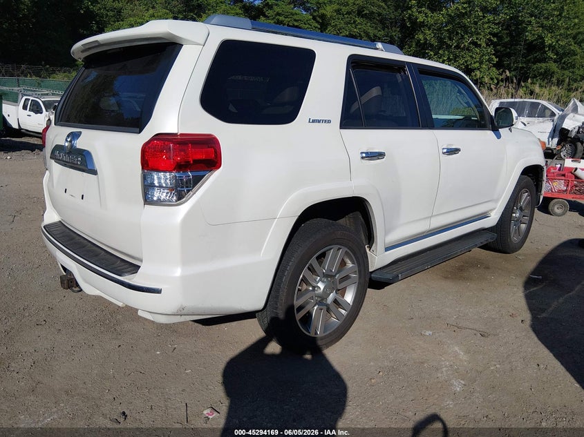 2011 Toyota 4runner VIN JTEBU5JR7B5044795 IAAI salvage auction — LEFT SIDE, Salvage - Greater Than 75% (Maryland), sold $10,900 on 2026-07-16 (photo 4)