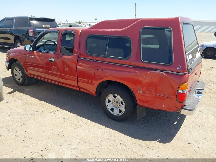 2002 Toyota Tacoma VIN 5TEVL52N92Z896286 IAAI salvage auction — NORMAL WEAR, Clear-Dealer Only (Arizona), sold $3,400 on 2026-07-28 (photo 3)