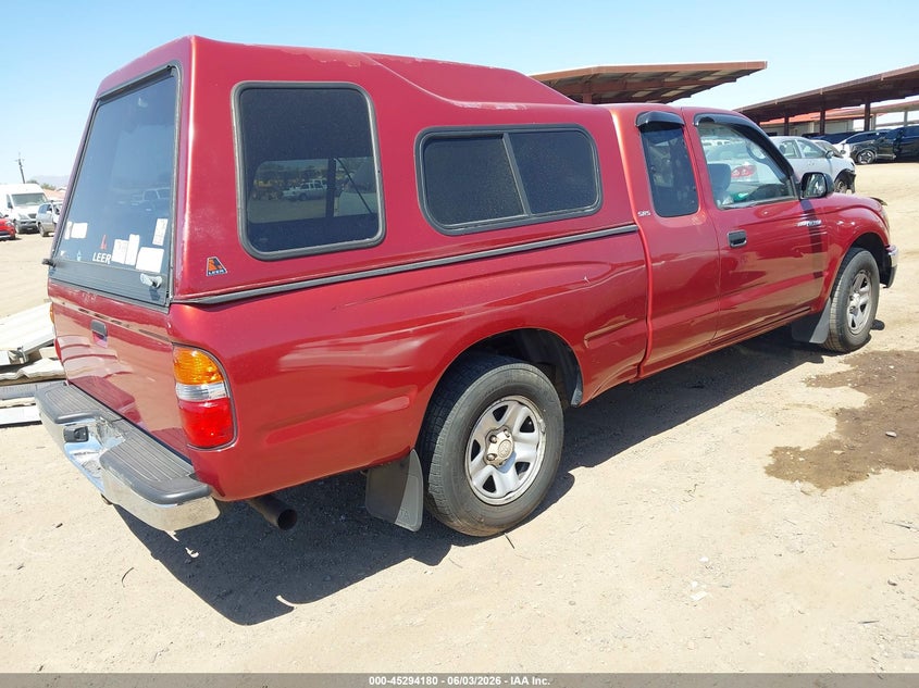 2002 Toyota Tacoma VIN 5TEVL52N92Z896286 IAAI salvage auction — NORMAL WEAR, Clear-Dealer Only (Arizona), sold $3,400 on 2026-07-28 (photo 4)