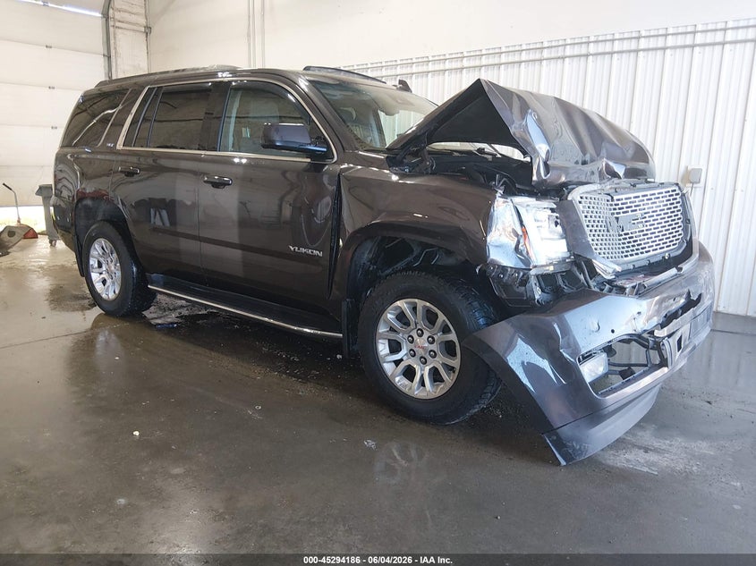 2016 Gmc Yukon VIN 1GKS2BKC5GR155790 IAAI salvage auction — FRONT END, Salvage Title, sold $1,700 on 2026-08-01 (photo 1)